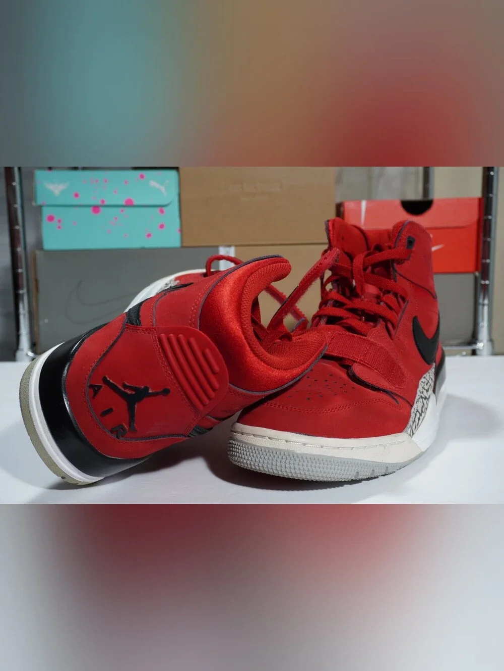 sz 10.5 jordan legacy 312 toro - clean